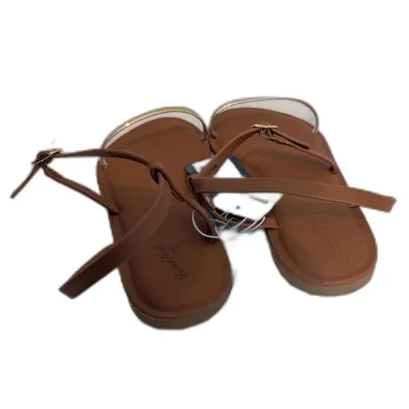 Women's Mildred Tan Sandals -Universal Thread- Size 8 - Picture 4 of 6